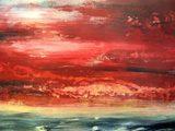 Sonnuntergang am Meer