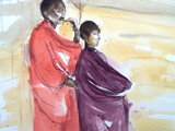 Massaipaar in Chitego
