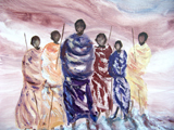 Massai 6er Gruppe