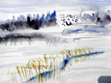 Winter bei Grassau