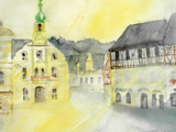 Kulmbach/Am Rathaus